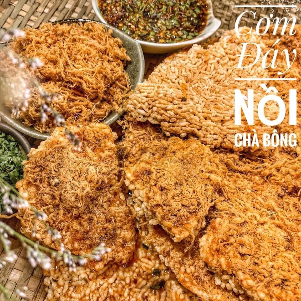 Cơm cháy đáy nồi siêu chà bông 500gr