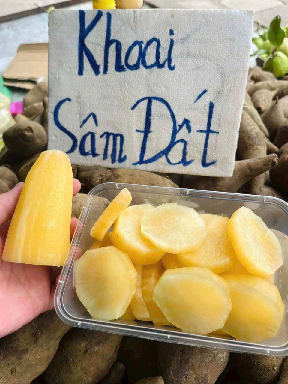 Sét 5kg Khoai Sâm đất Lào Cai (size to 4-5củ/1kg)