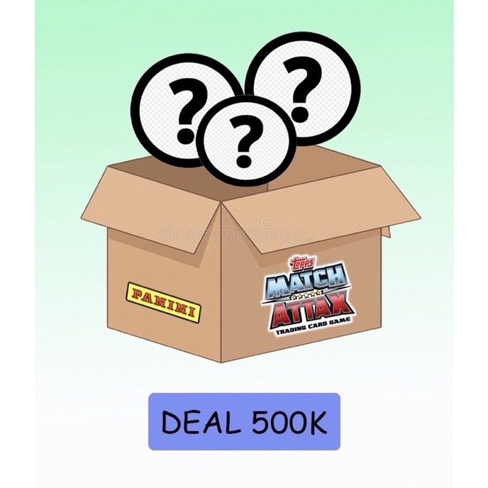Hộp thẻ cầu thủ random Match Attax & Panini