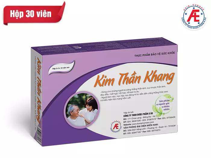 Tpbvsk kim thần khang hộp 3 vỉ x 10 viên nén