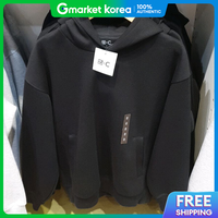 UNIQLO | Áo khoác parka nỉ oversize unisex Uniqlo