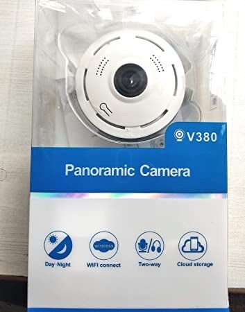 CAMERA WIFI PANORAMIC V380 PRO - CAMERA MINI - CAMERA GIẤU KÍN - CAMERA NGUỴ TRANG