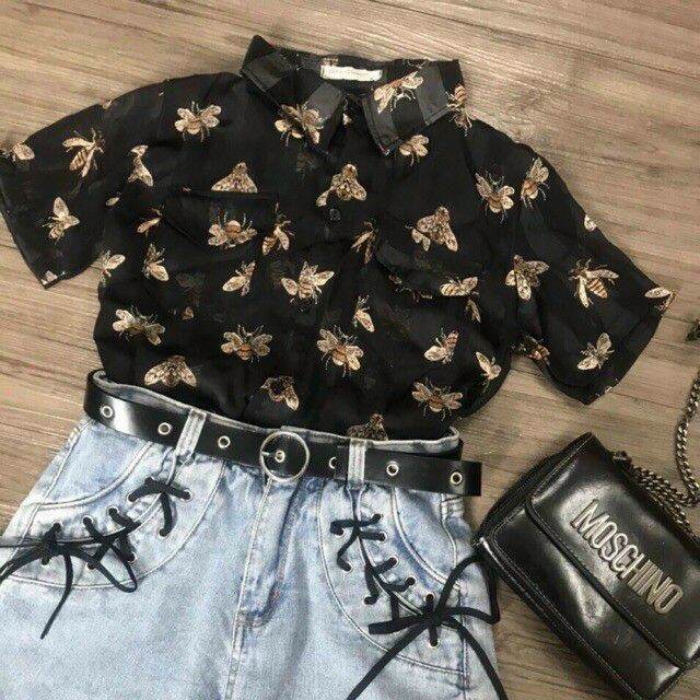 ÁO SƠ MI LỤA CON ONG