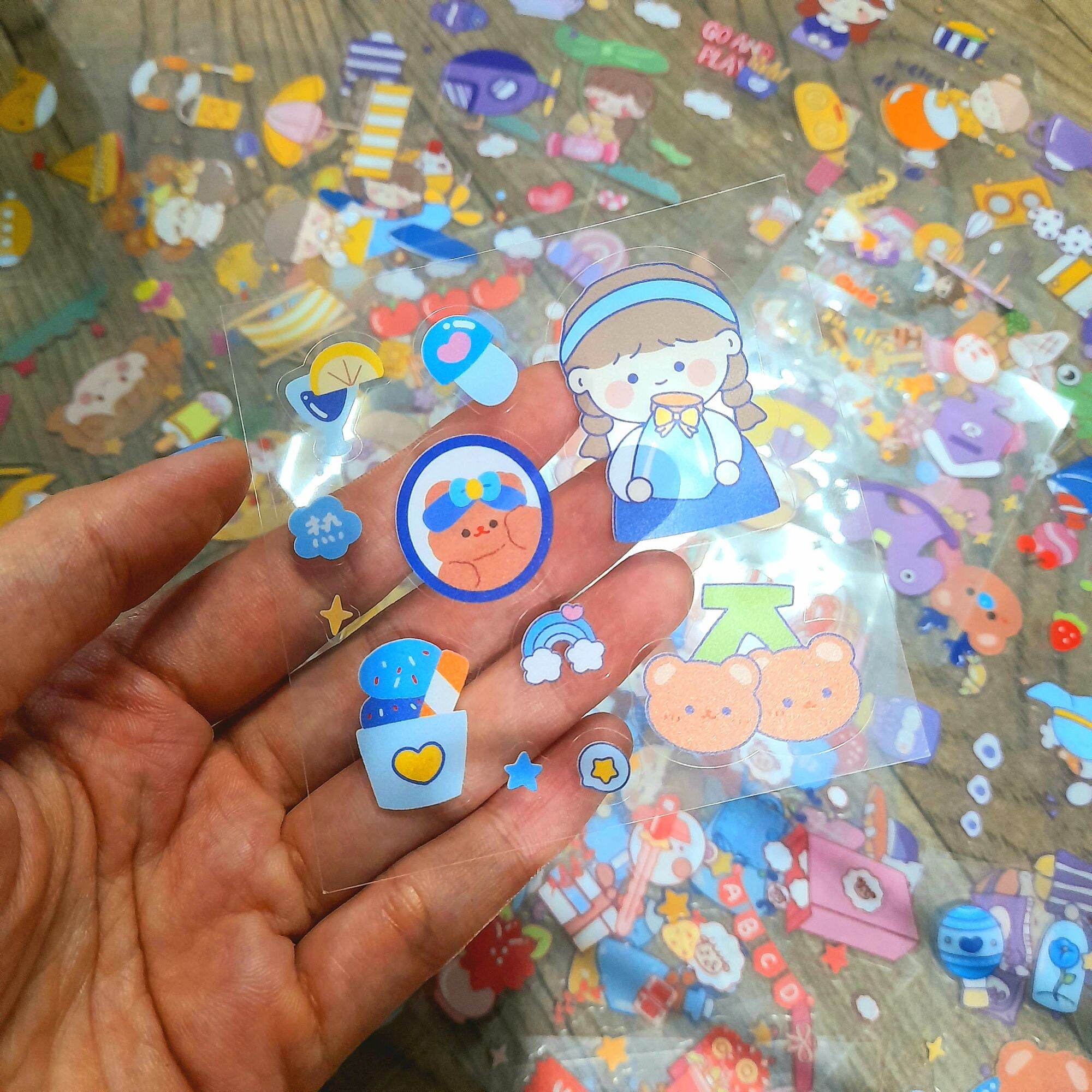 [1 TẤM] Sticker nhãn dán dễ thương (Giao họa tiết ngẫu nhiên)