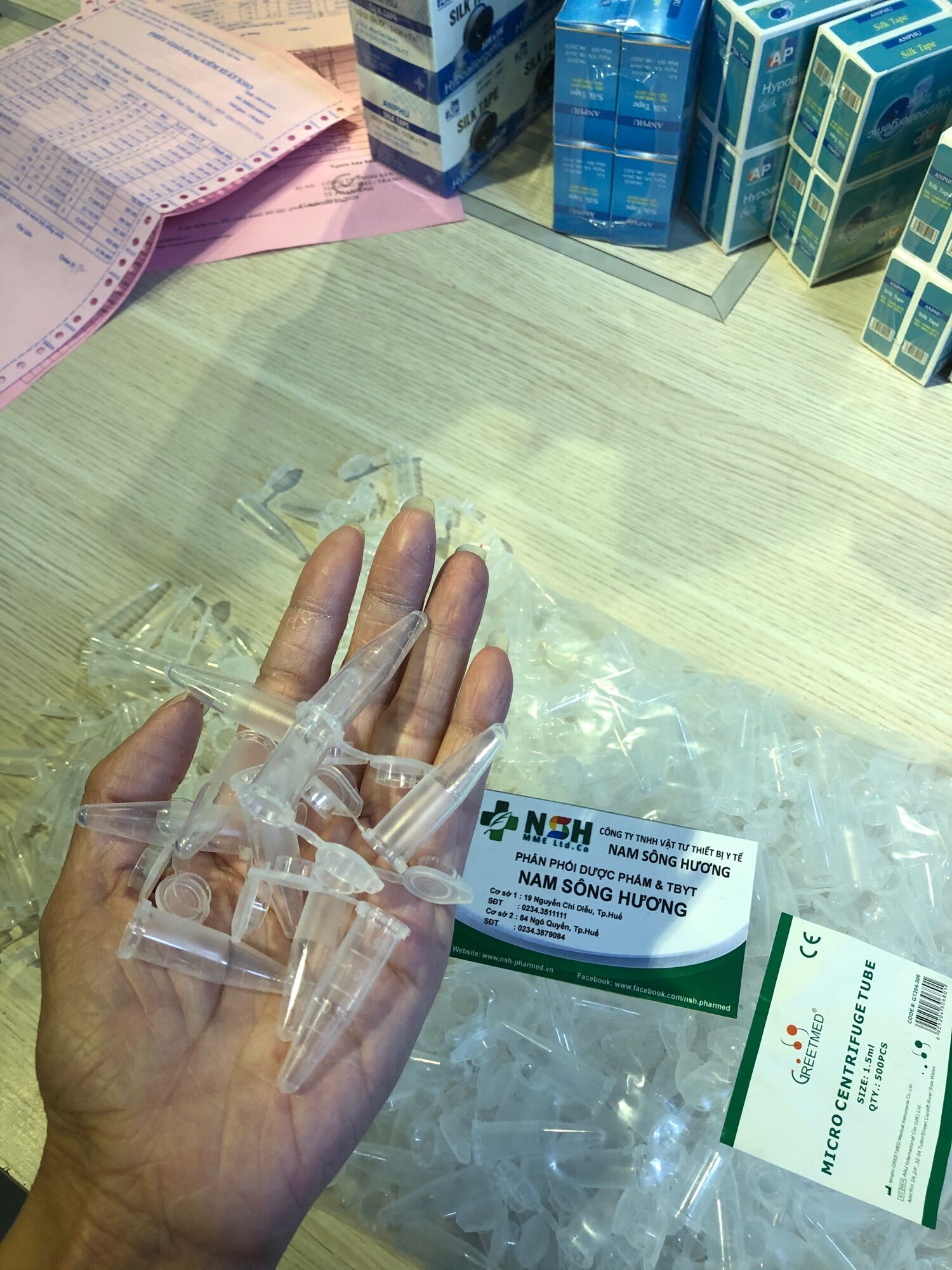 ❤️ ống ly tâm 1.5ml, ống nghiệm eppendorf 1.5 ml, ống nghiệm liền nắp 1.5ml greetmed, cái ống đựng huyết thanh 1.5ml - ống ly tâm 1.5ml, ống nhựa mini 1.5ml có nắp
