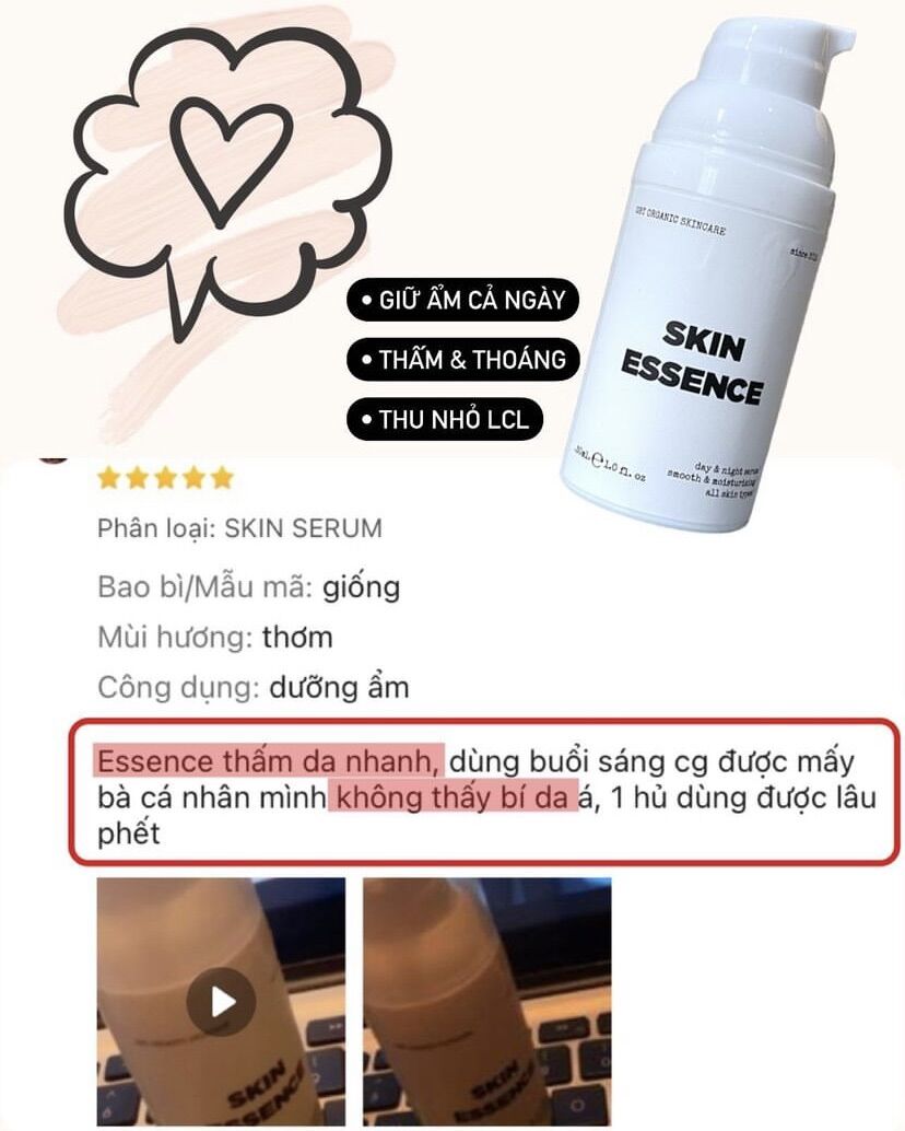 SKIN ESSENCE GBT - THUẦN DƯỠNG