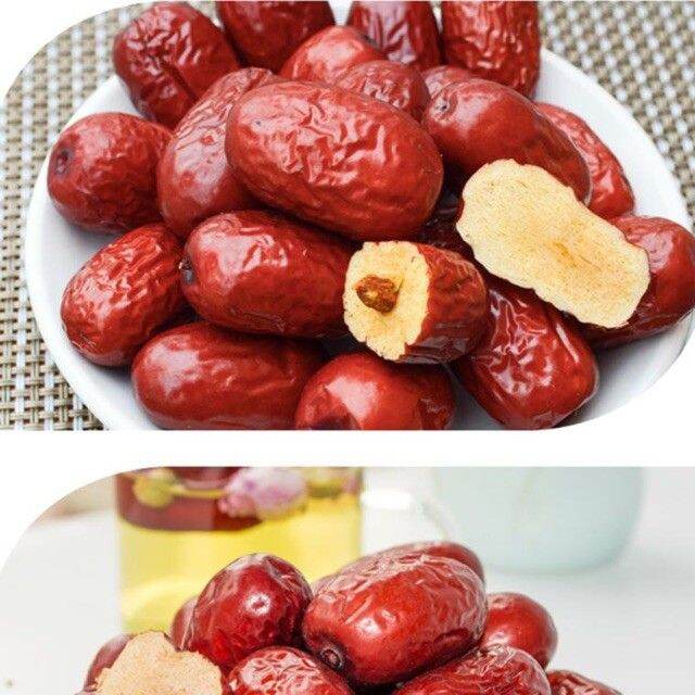 Táo đỏ Tân Cương tự khô trên cây