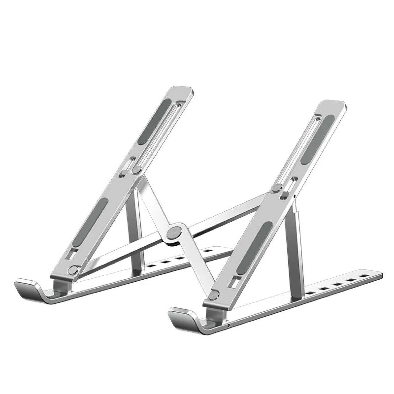 Pjioao xách tay máy tính xách tay đứng Ergonomic nhôm máy tính xách tay đứng có thể tháo rời máy tính xách tay đứng phù hợp với 10-16 "máy tính xách tay hoặc pad