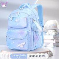 Hello Kitty | Balo Học Sinh Bảo Vệ Cột Sống Giảm Tải Trọng cho Bé Gái Lớp 3-6