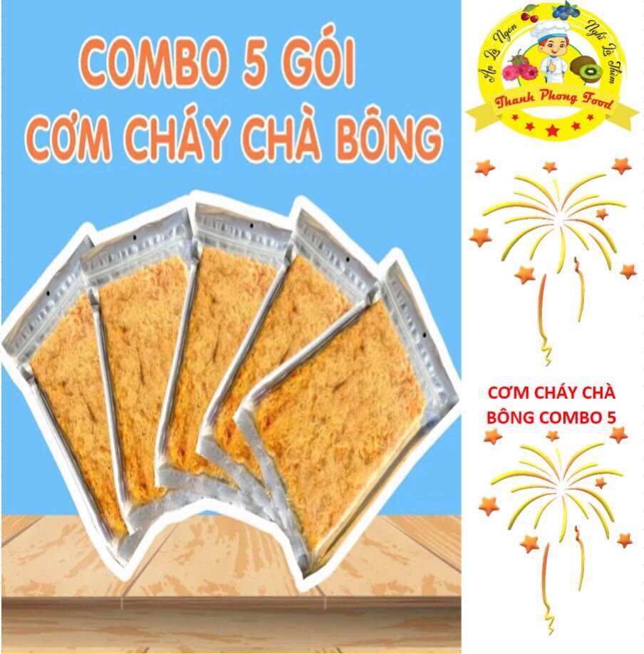 Cơm Cháy Siêu Chà Bông Túi Zip 200gr