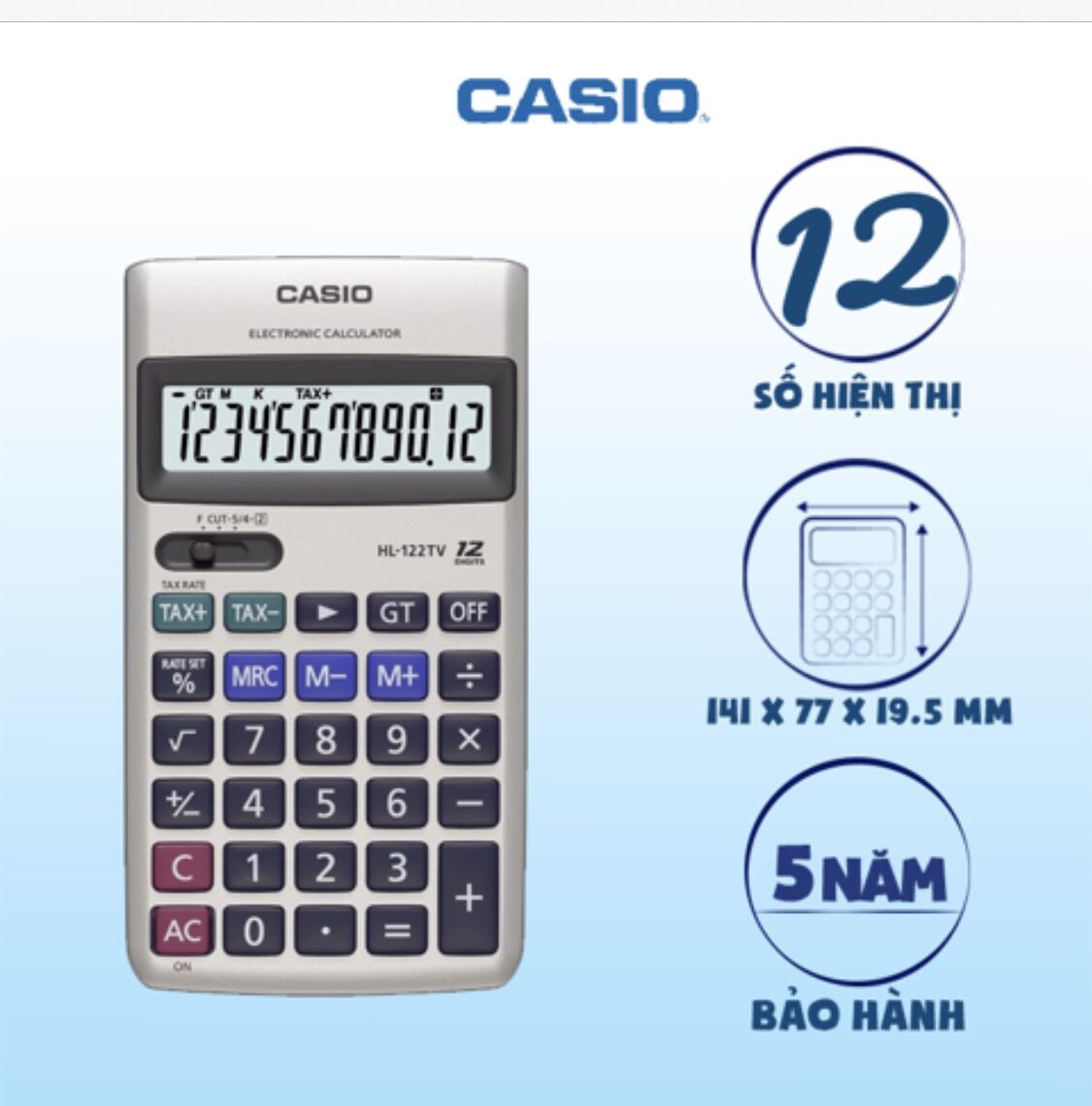 Máy tính Casio HL 122