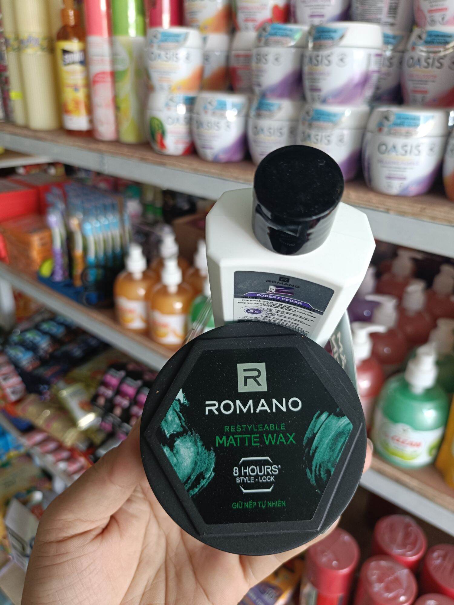Wax - Sáp Tạo Kiểu Tóc Romano 68g