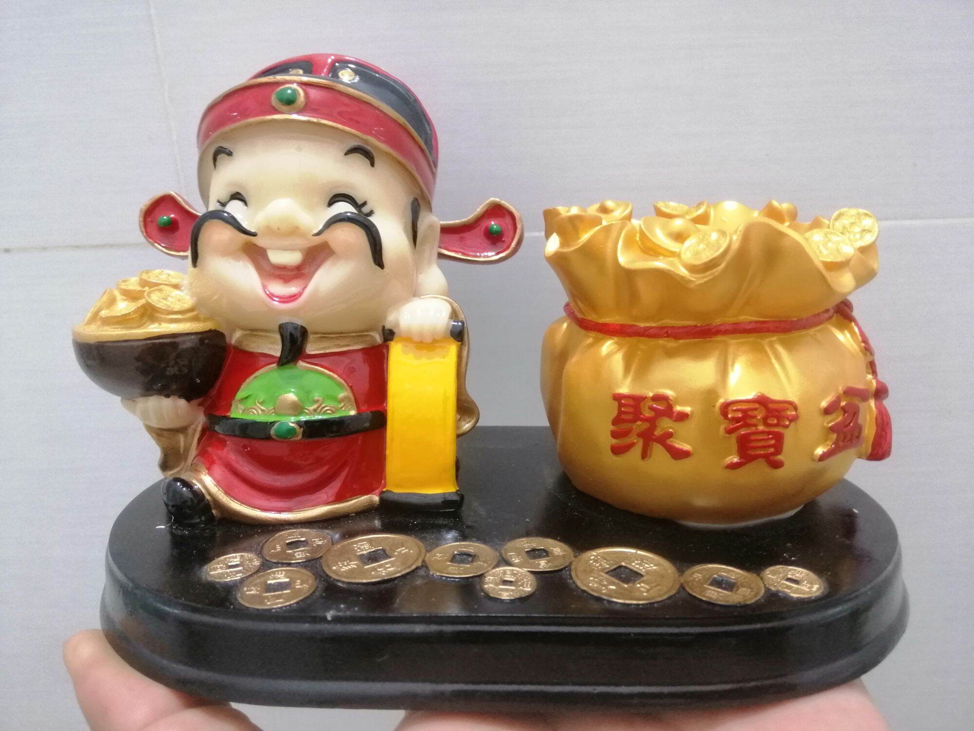 TƯỢNG THẦN TÀI CHẬU VÀNG LỚN