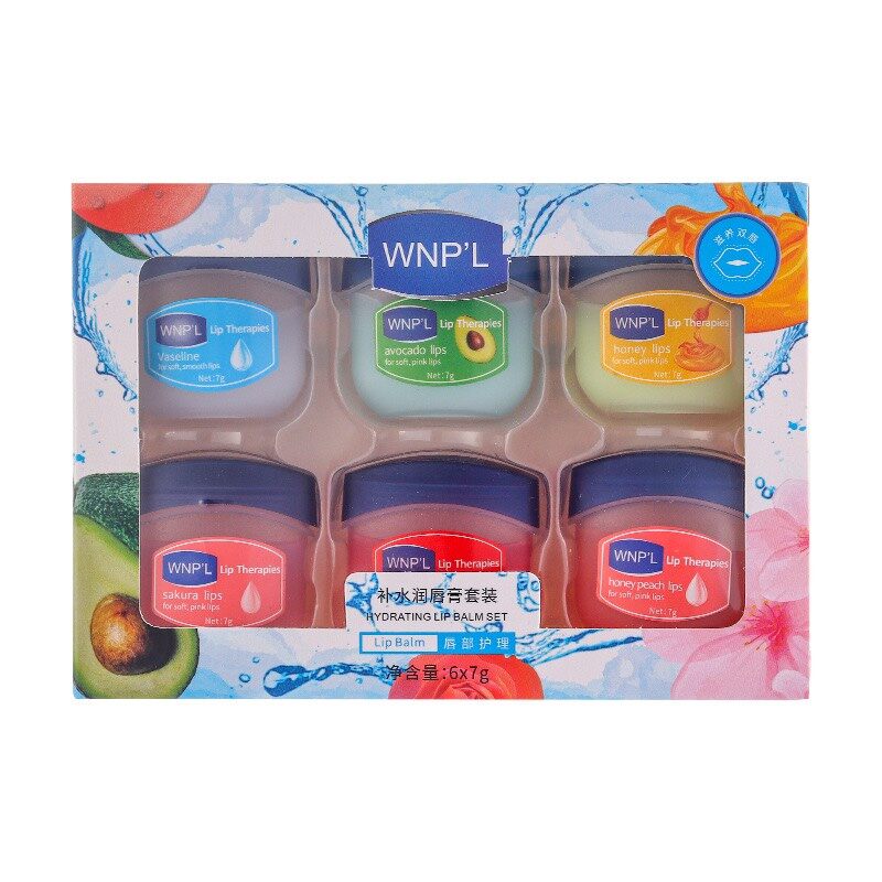 Set 6 hũ son dưỡng hồng môi WNPL