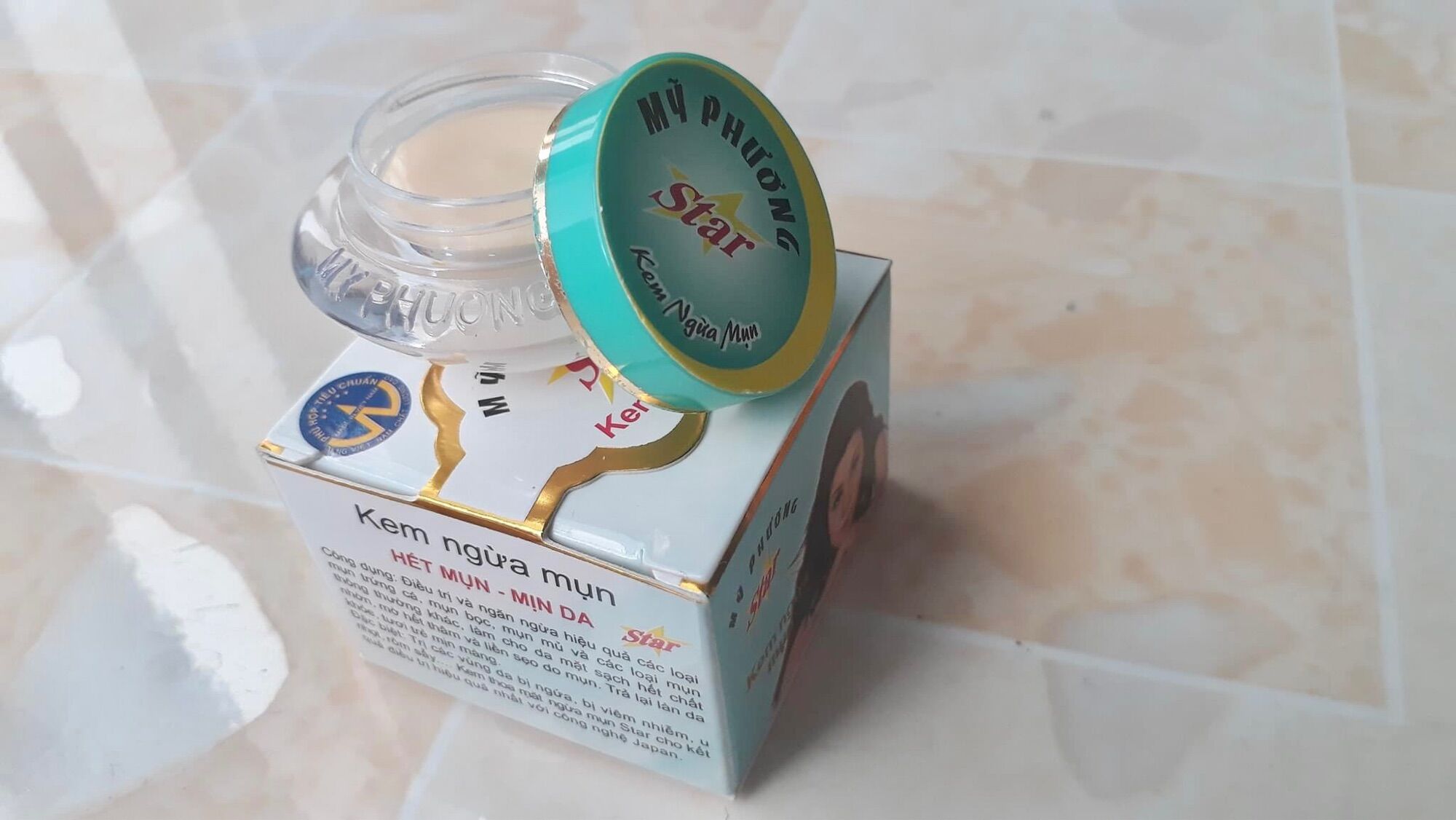 KEM MỸ PHƯƠNG STAR NGỪA MỤN THÂM TRẮNG DA MỜ SẸO 20GR