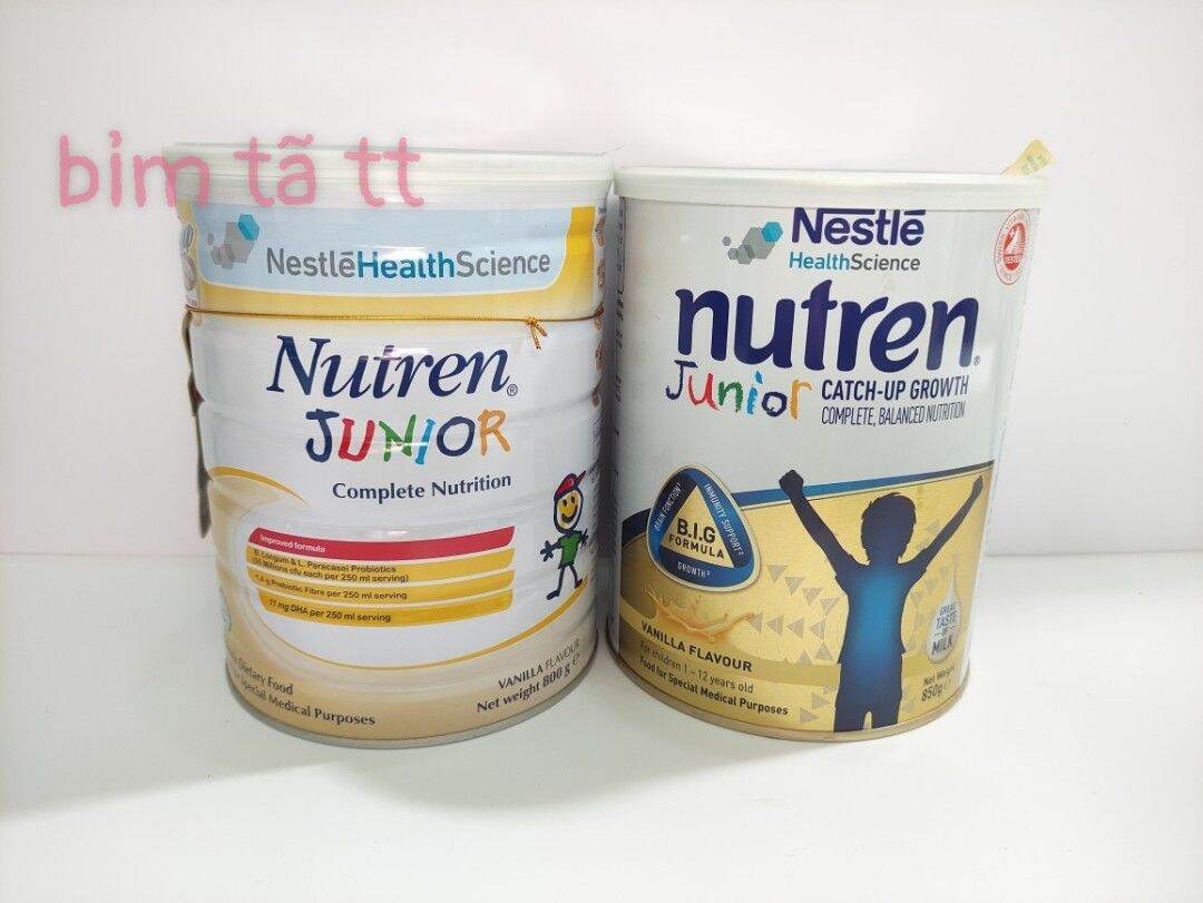 Sữa Nutren Junior 850g 800g date mới nhất 2023
