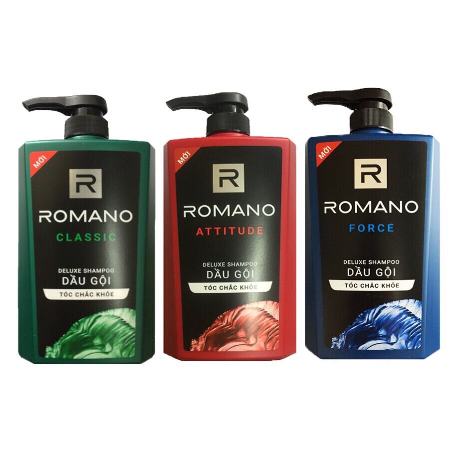 [HCM]Combo 2 Dầu gội Romano hương nước hoa 650g x 2 Attitude nhập khẩu