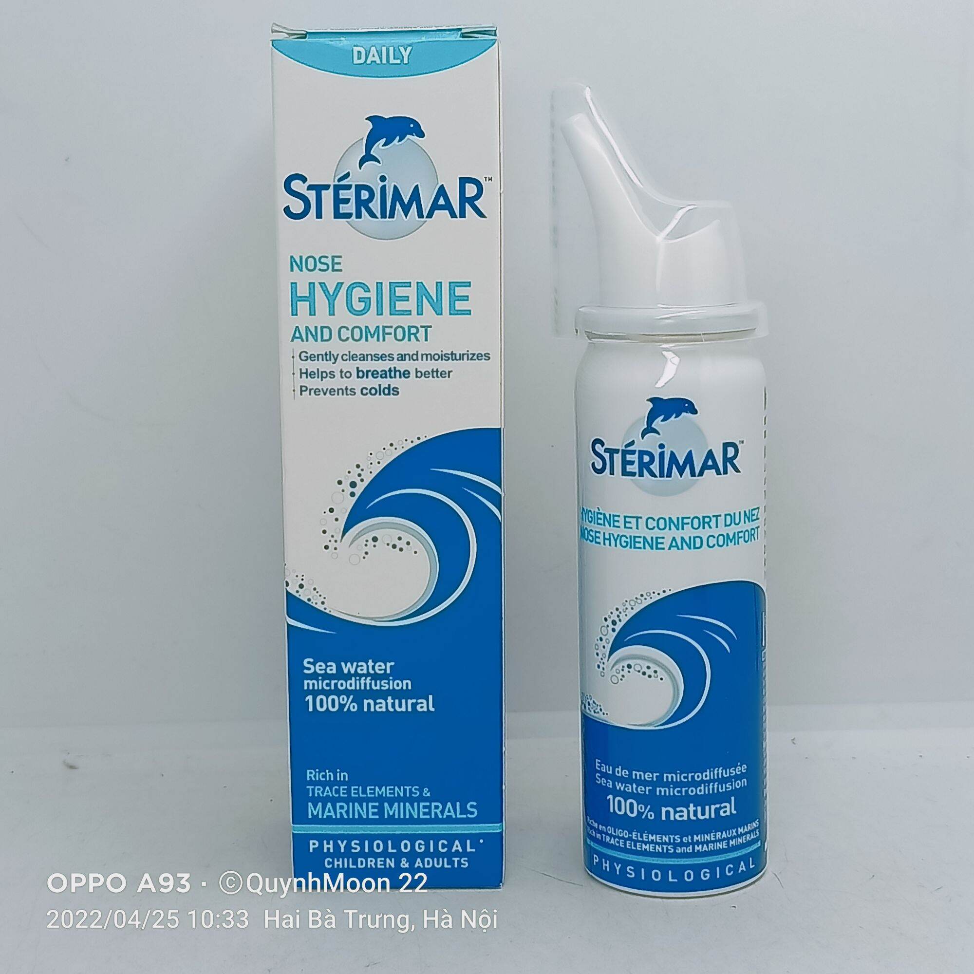 Dung dịch xịt mũi Sterimar người lớn lọ 50ml