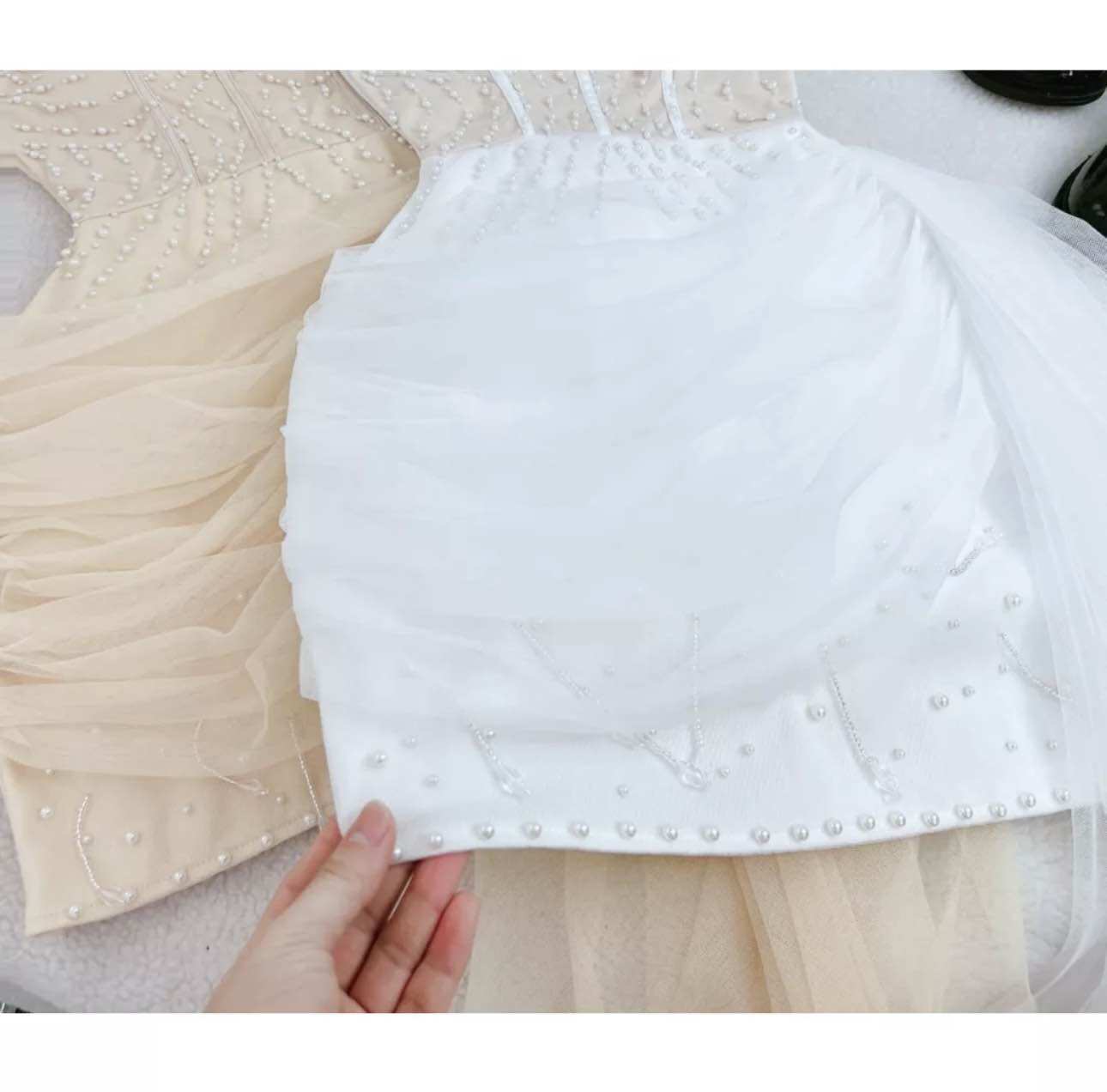 ĐẦM BODY TAY LOE KẾT ( kèm ảnh thật )