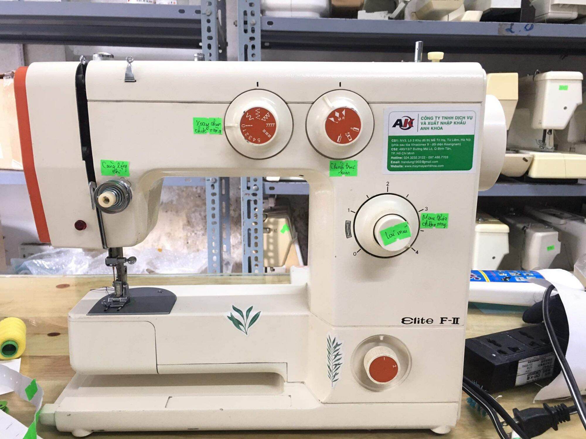 Máy may mini nội địa Nhật Bản ổ sắt rất bền