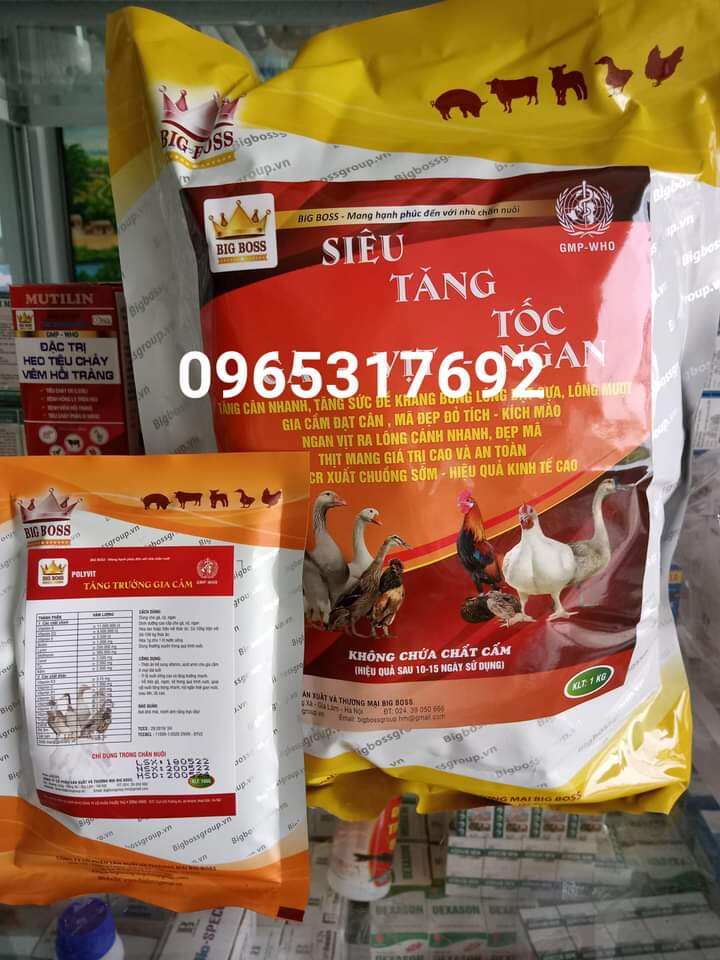 Siêu tăng tốc gà vịt ngan