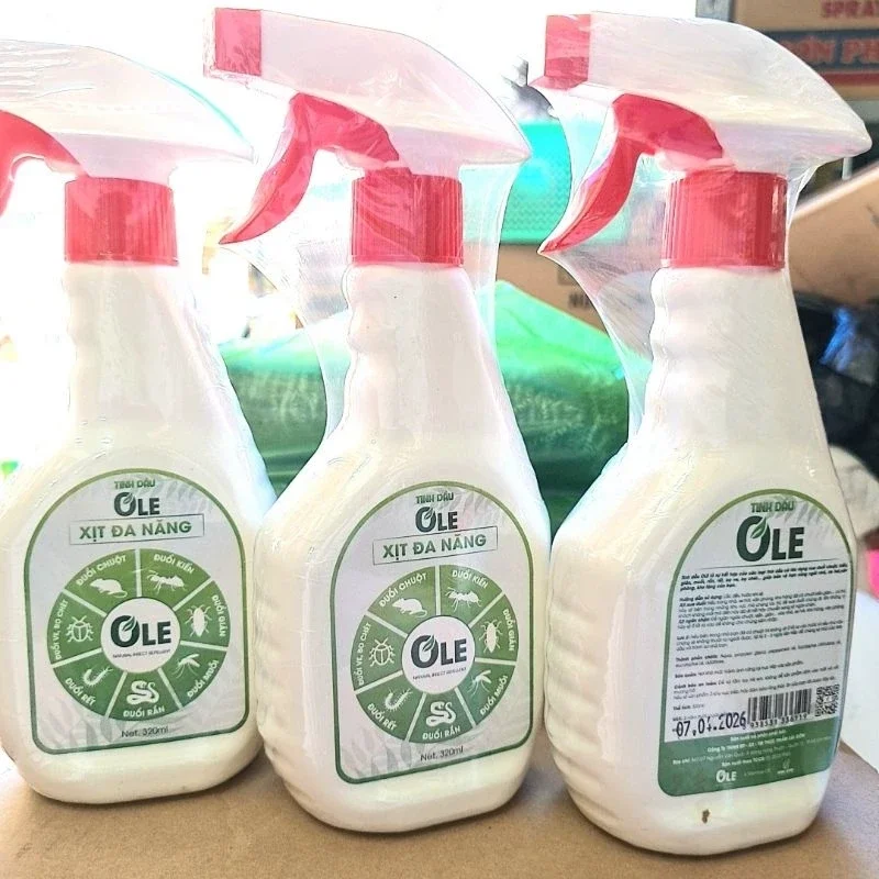 Tinh dầu xua đuổi chuột, rắn, rết ,.. ole