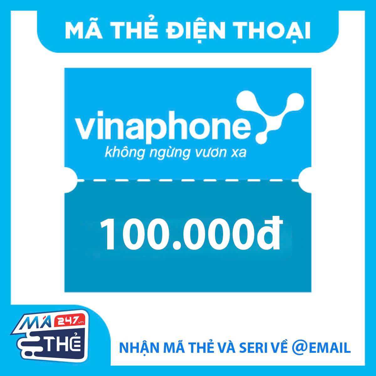 Mã thẻ nạp điện thoại Vinaphone 100K