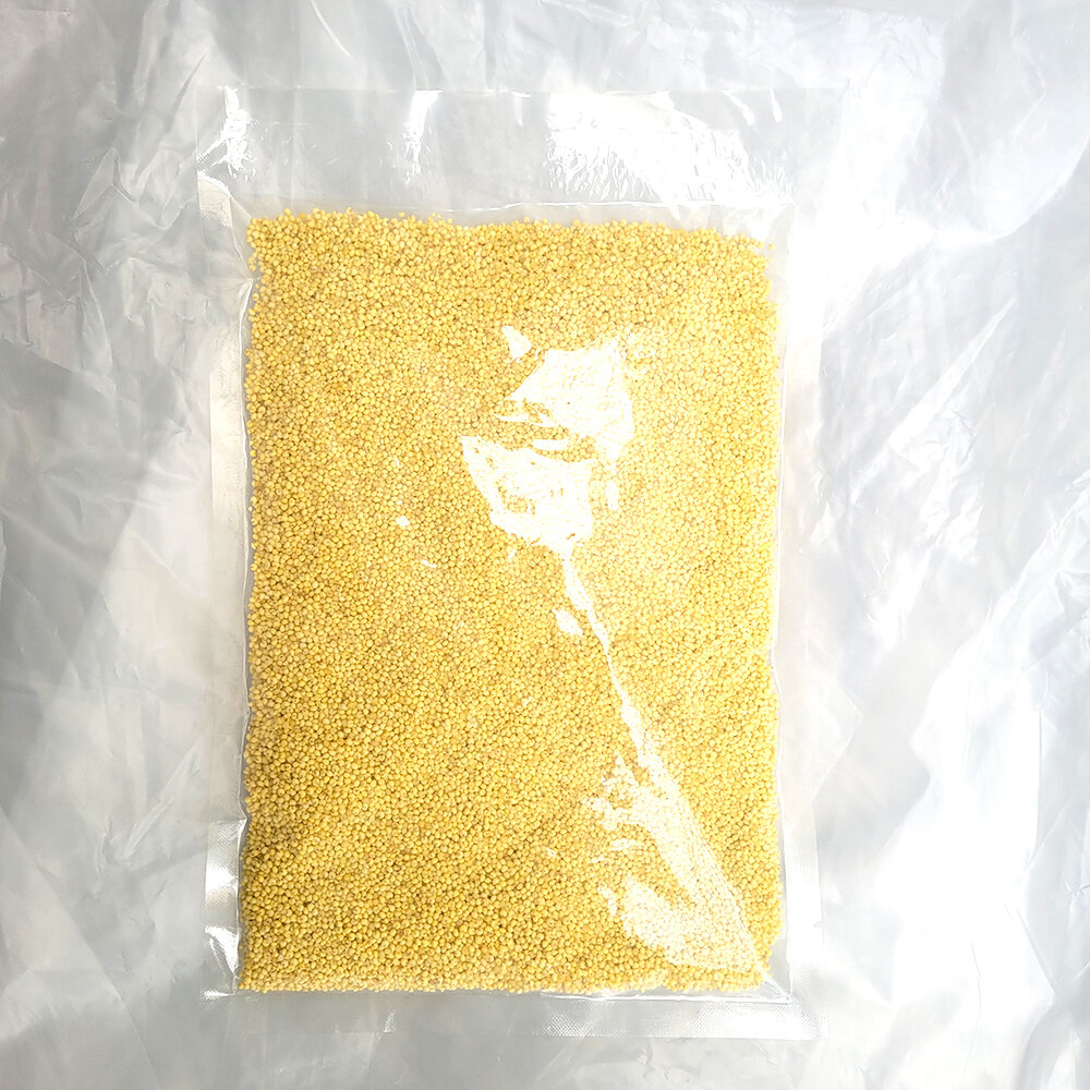 Hạt kê vàng tách vỏ cám túi 500gr