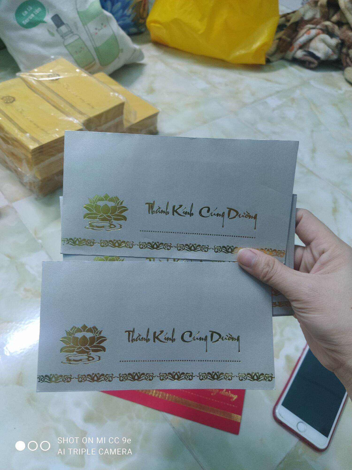 COMBO 100 BÌ THƯ THÀNH KÍNH CÚNG DƯỜNG (mẫu ngẫu nhiên)