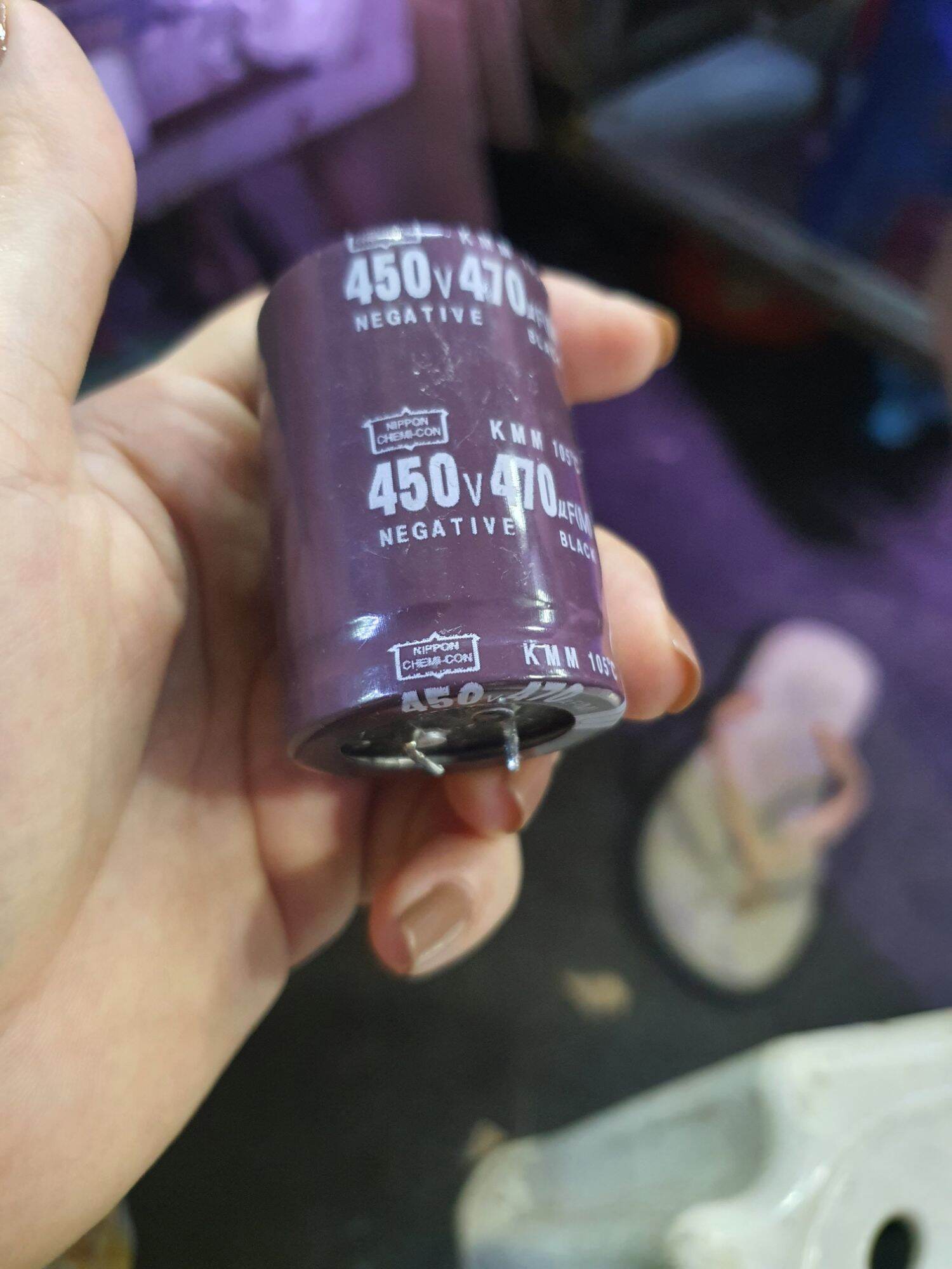 Tụ lọc nguồn 470uf 450v
