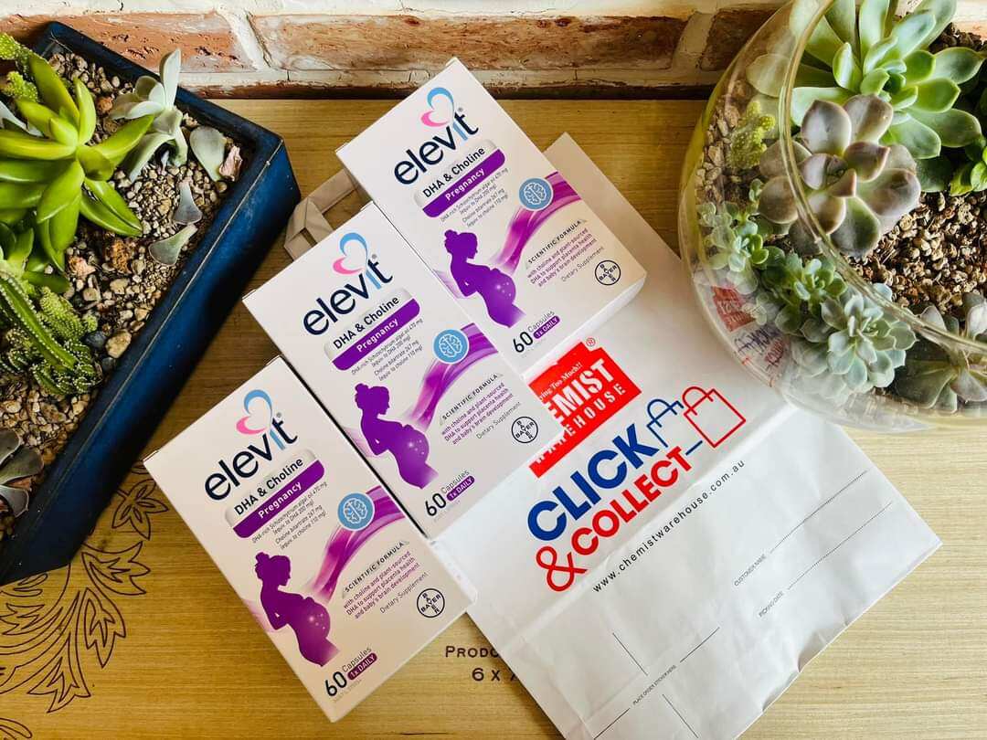 Elevit DHA & choline for pregnancy breastfeeding 60 viên