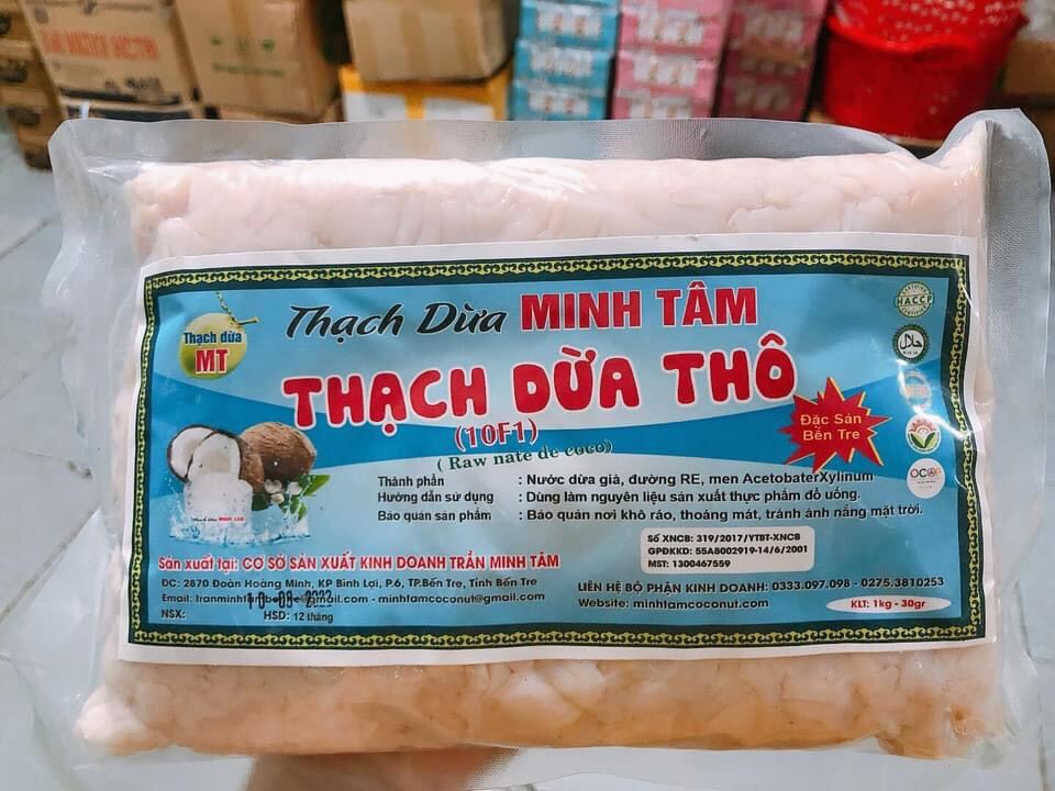 Thạch dừa thô minh tâm 1 kg