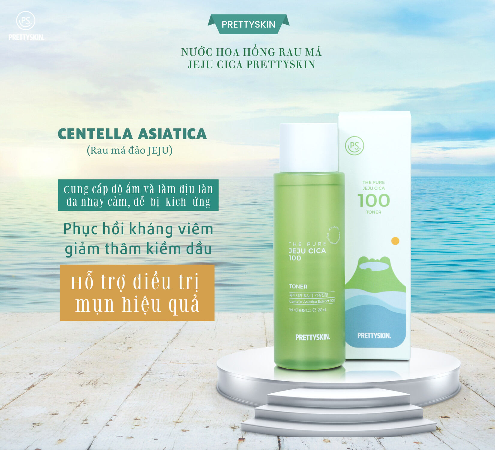 Toner rau má Prettyskin
