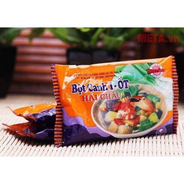 Bột canh i-ốt Hải Châu 190g compo /10 gói