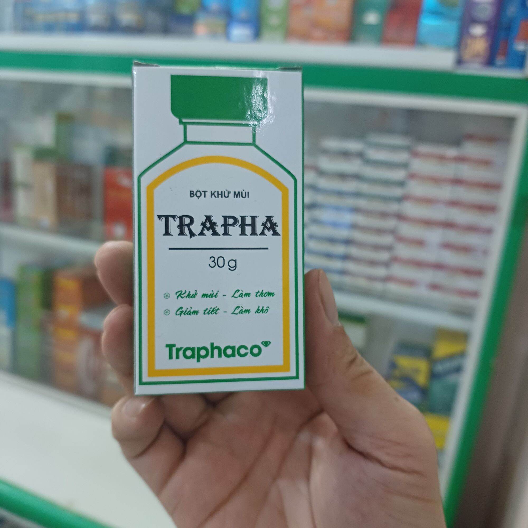 Bột khử mùi trapha 30g
