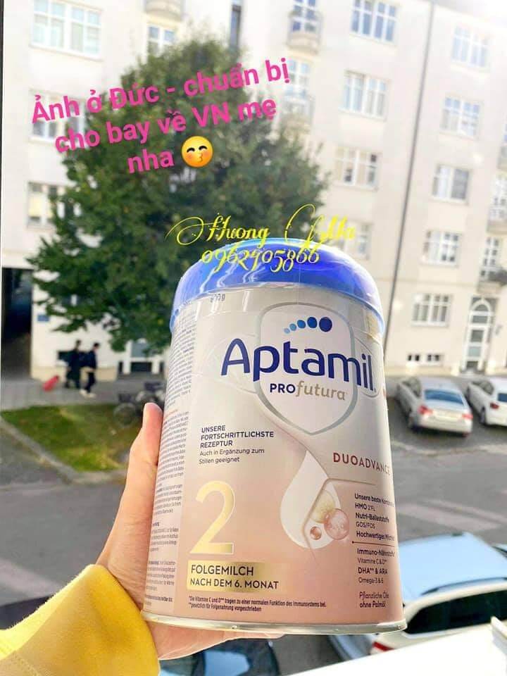 Sữa Aptamil bạc 2 Đức