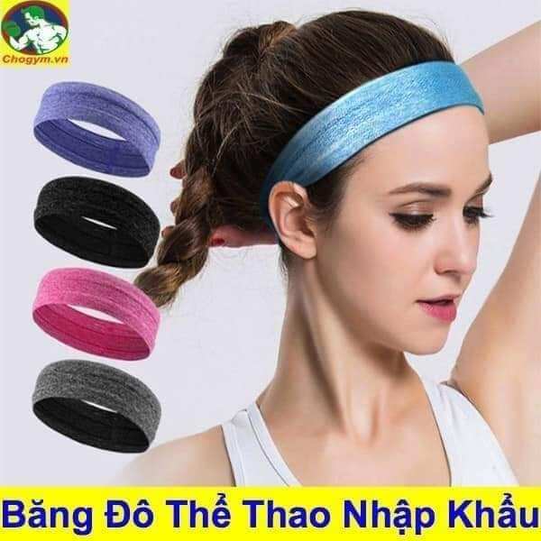 Băng đô đầu chắn mồ hôi chất Cotton siêu thấm hút