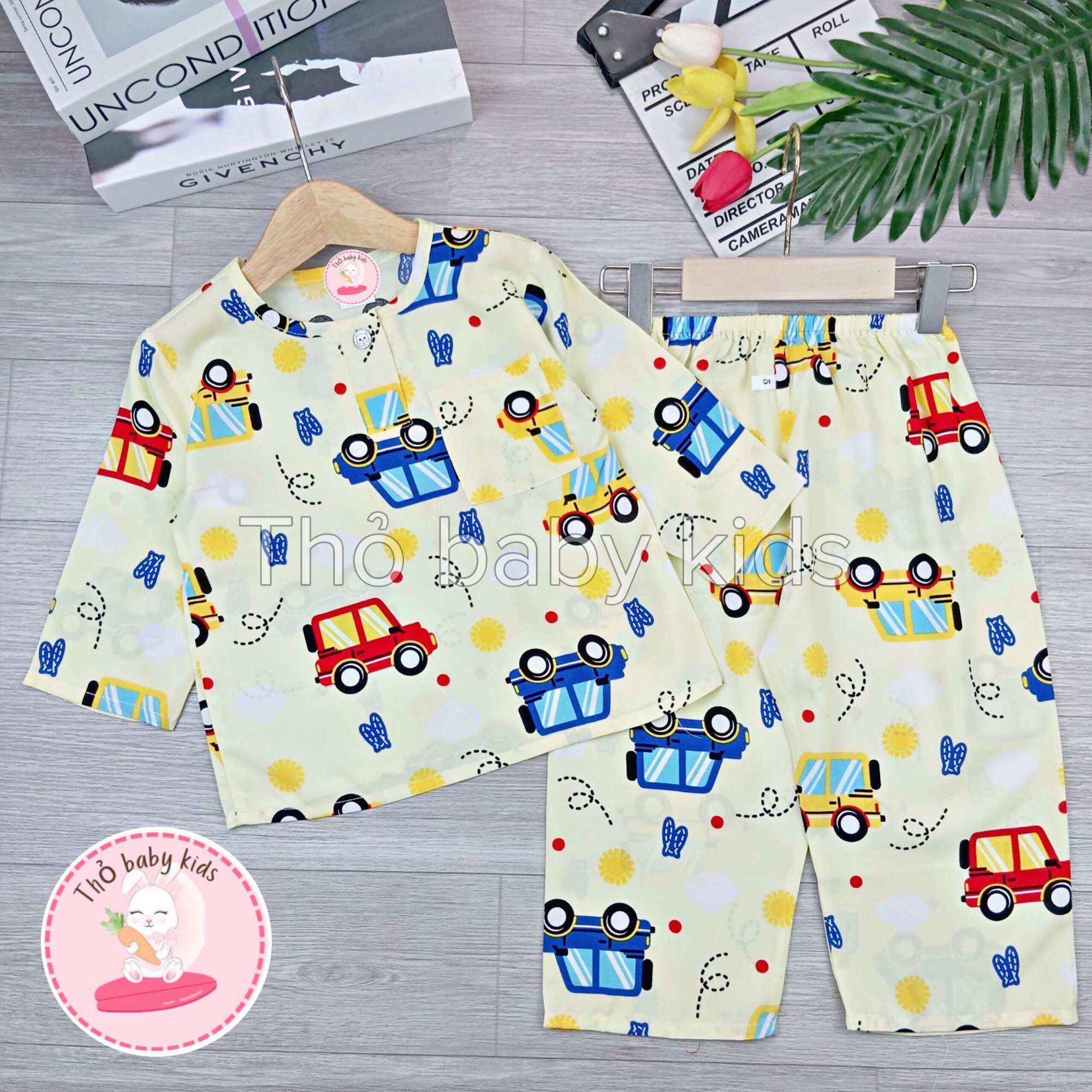 Bộ tole/lanh dài bé trai, bộ lanh tay dài quần dài bé trai shop thỏ baby kids