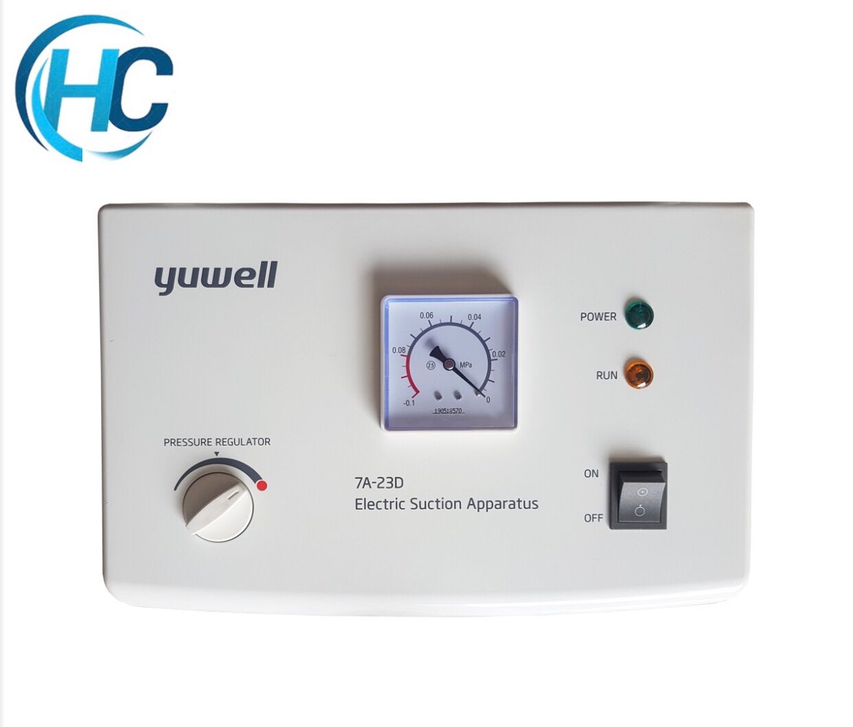 [CHÍNH HÃNG] Máy hút dịch, hút đàm 2 bình Yuwell 7A-23D
