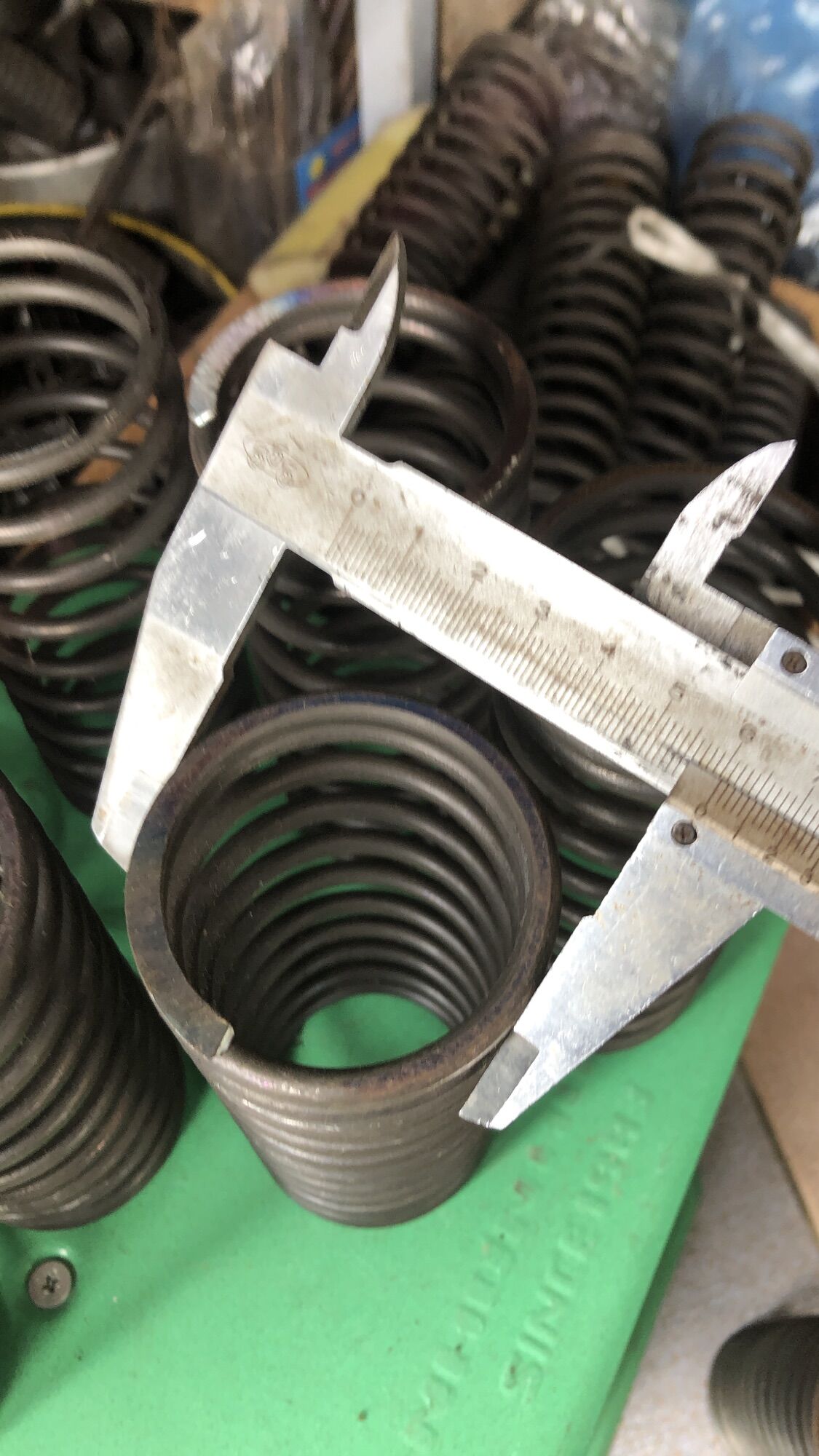Lò xo nén phi (8;10;12;14;16;18;20;22 ngoài sợi 2mm dài 50mm)👍🏻❌❌❌👍🏻