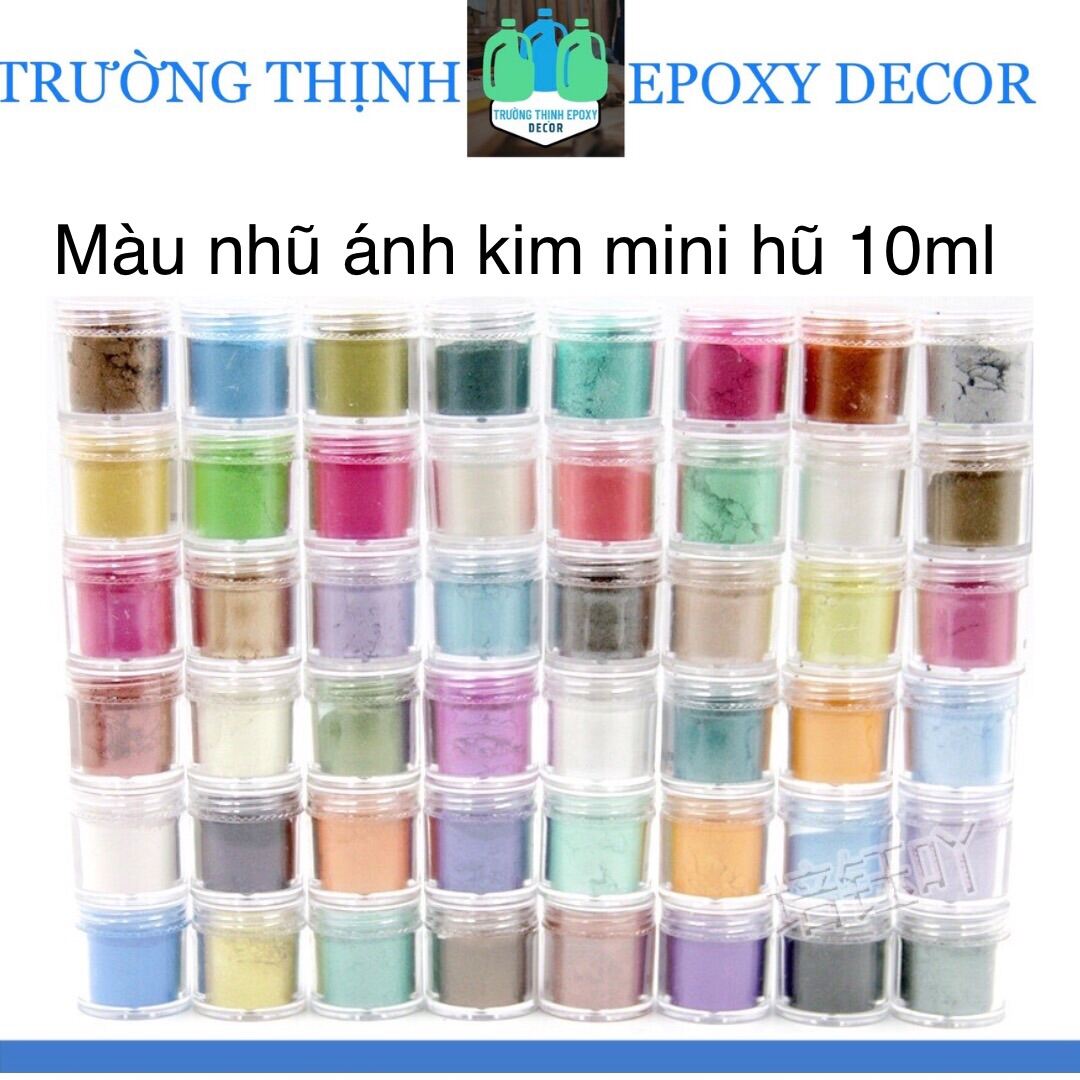 Màu Nhũ Ánh Kim Mini Trang Trí Sản Phẩm Epoxy Resin - Trường Thịnh Sài Gòn