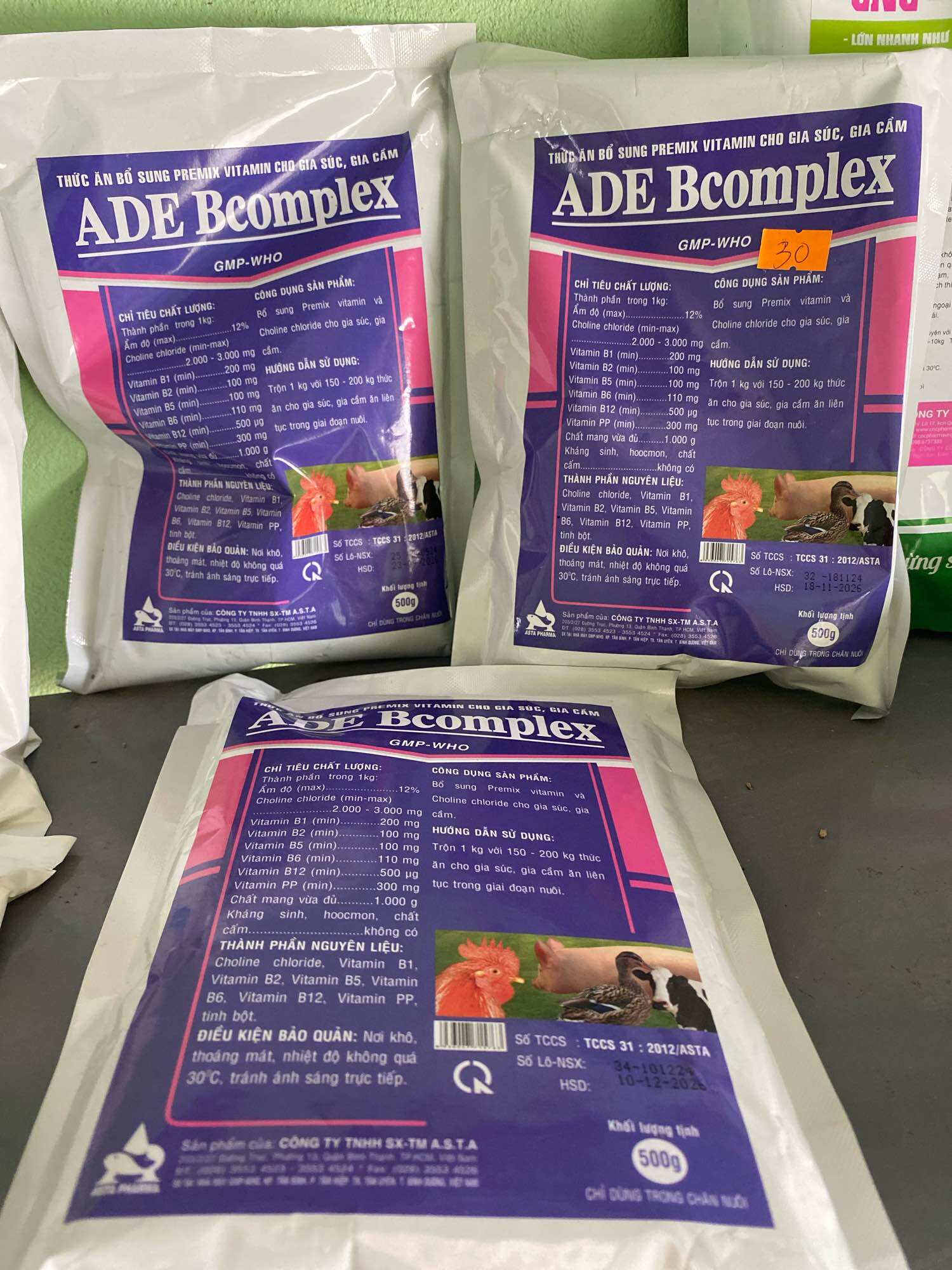 B Complex C 500gr