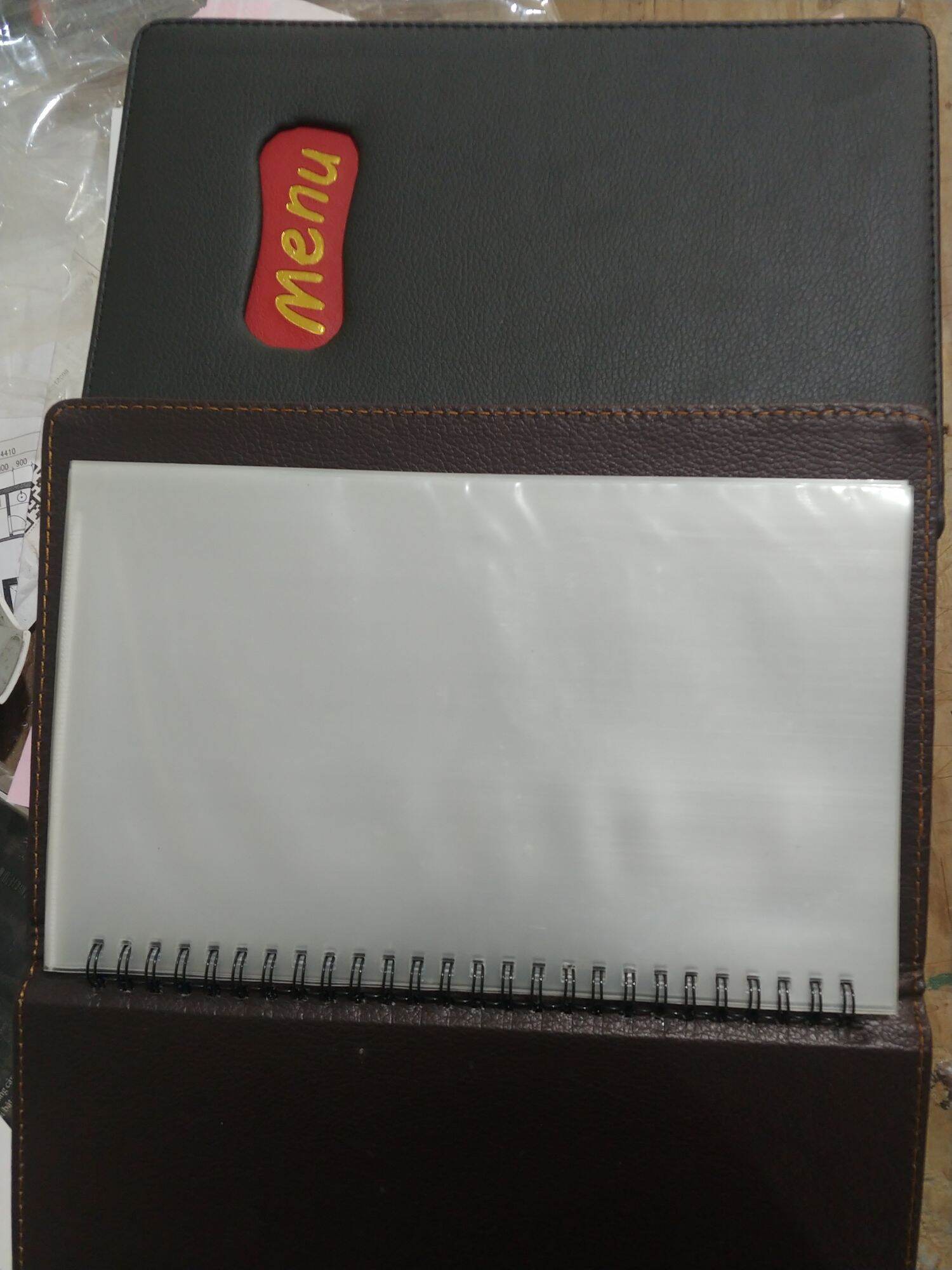quyển menu cỡ nhỏ 16x26