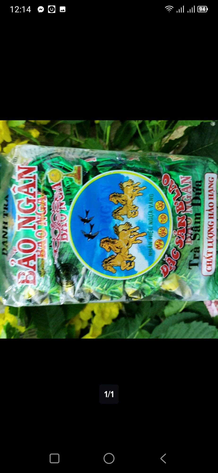 COMBO 5 GÓI TRÀ SÂM DỨA BẢO NGÂN ( 6gói x 70gram) 420gram