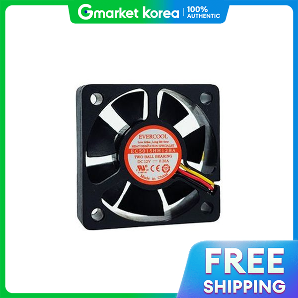 Cooling Fan Cooler 50mm Case 3-Pin Ec5015Hh12Ba-3P Case Pc System Cooler Case Cooler Giá 798,750 Đồng*Miễn phí vận chuyển