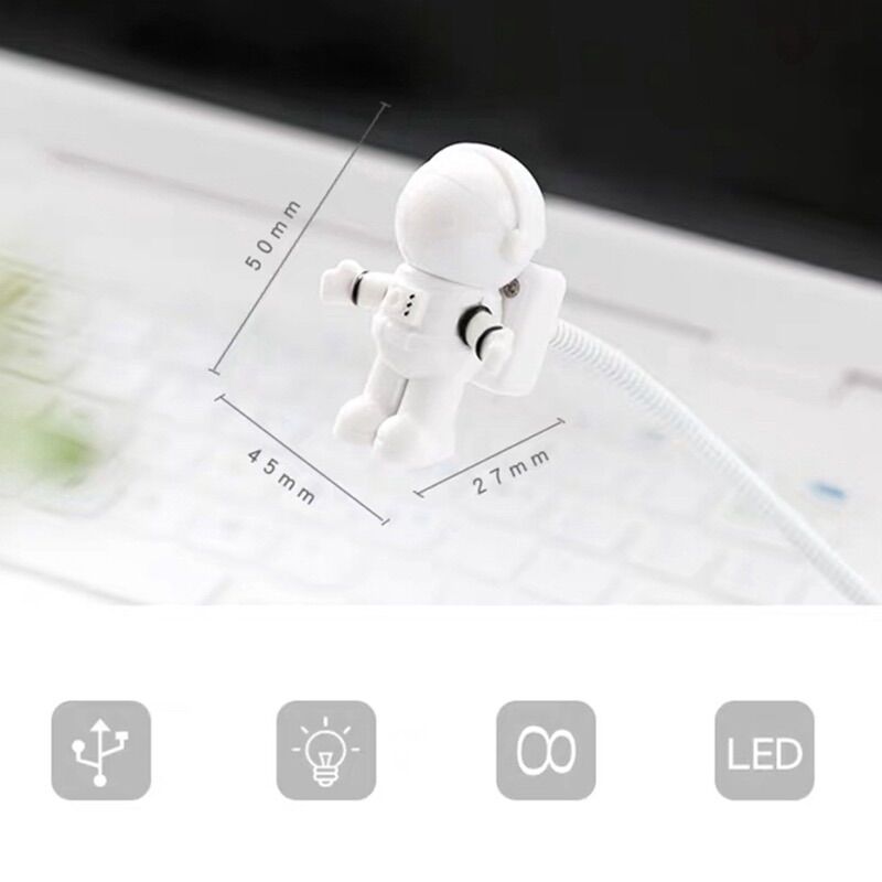 ĐÈN LED PHI HÀNH GIA KẾT NỐI CỔNG USB CHO LAPTOP / MÁY TÍNH BÀN