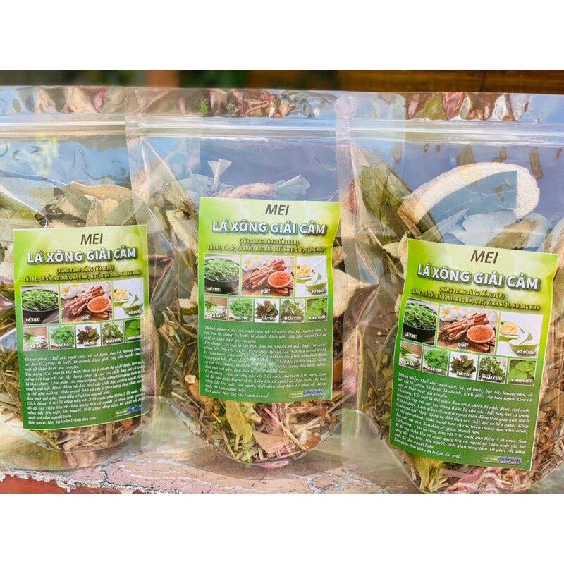 Lá xông cảm thảo dược - giải cảm trừ cúm