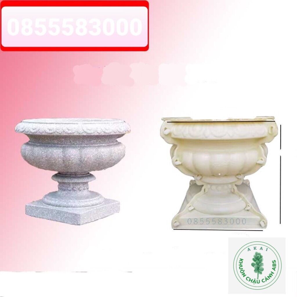 Khuôn đúc chậu cảnh ly 25-30 ( khuôn chậu ABS có lòng trong)