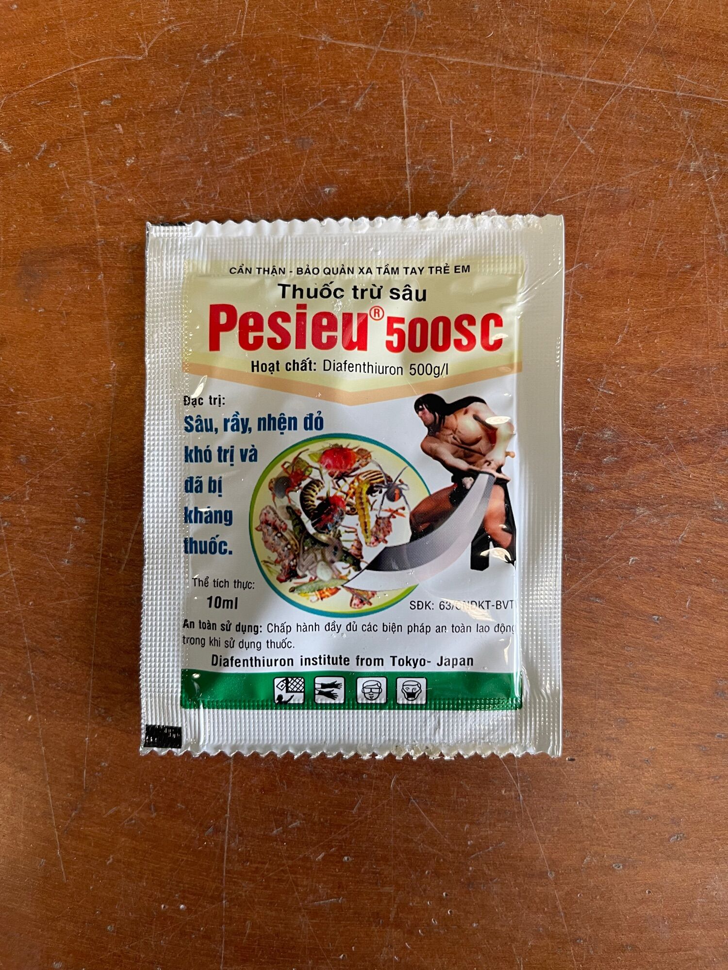 Pesieu 500SC (gói 10ml) đặc trừ sâu, rầy, nhện đỏ
