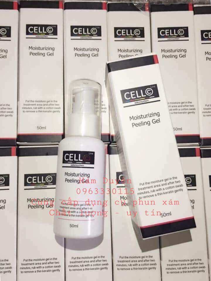 Tẩy tế bào chết môi cello